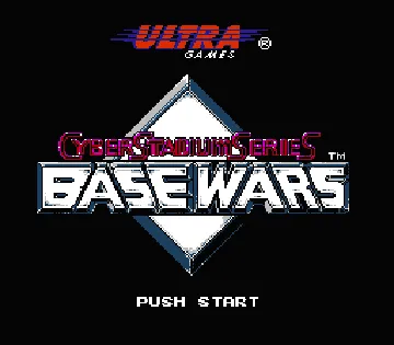 Cyber Stadium Series - Base Wars (USA) screen shot title